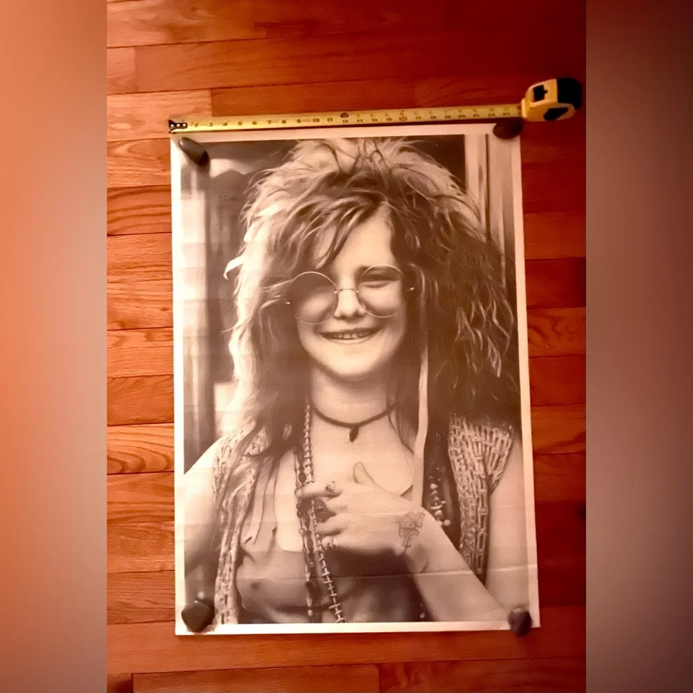Set of (3) vintage posters: Janis, Tom Waits, The Beatles’
